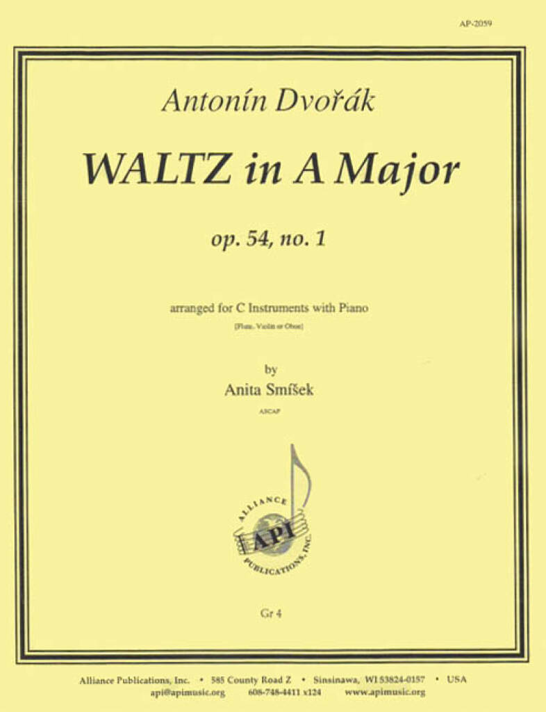 Waltz In A Major - C Instruments -pno
